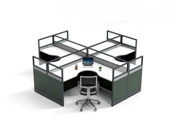 T-B Series Office Partition Cross-shaped Combination