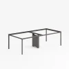 NB1四人位带上线脚框架2.8 NB1 series office desk base
