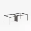 NB2四人位带上线脚框架4.8 NB2 series office desk base