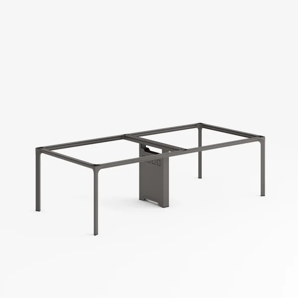 NB2四人位带上线脚框架4.8 NB2 series office desk base