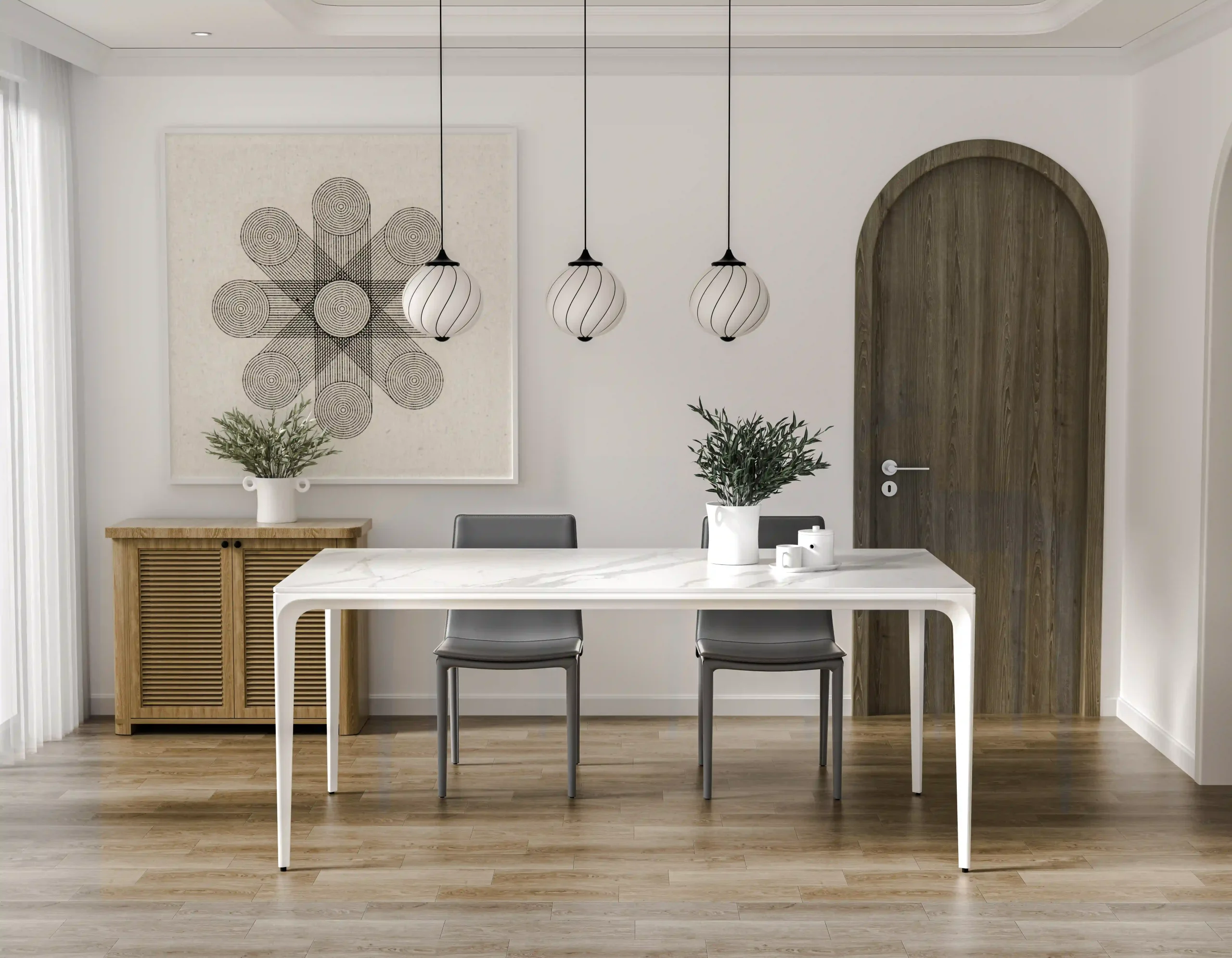 NT Series dining table - 图片 4