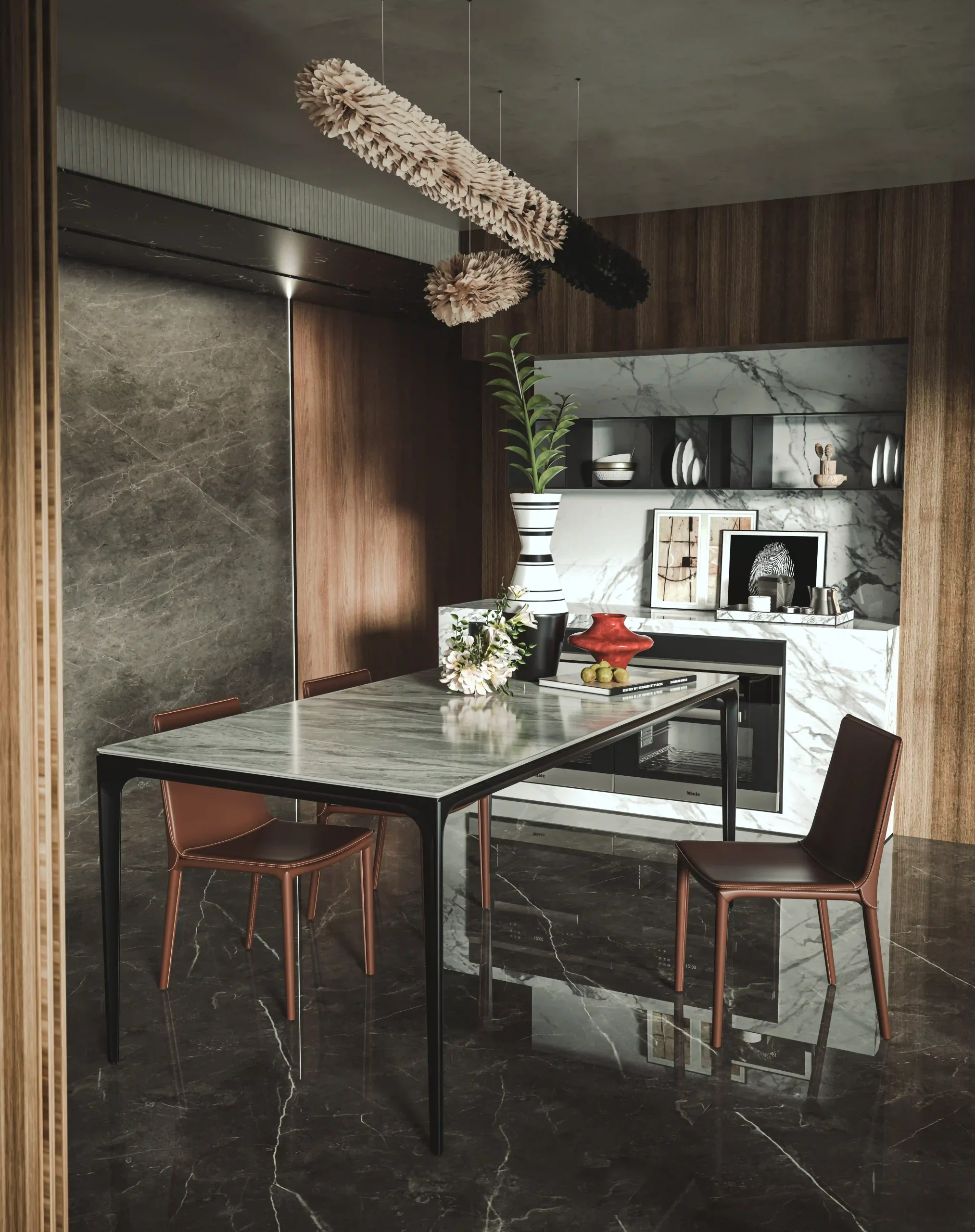 NT Series dining table - 图片 3