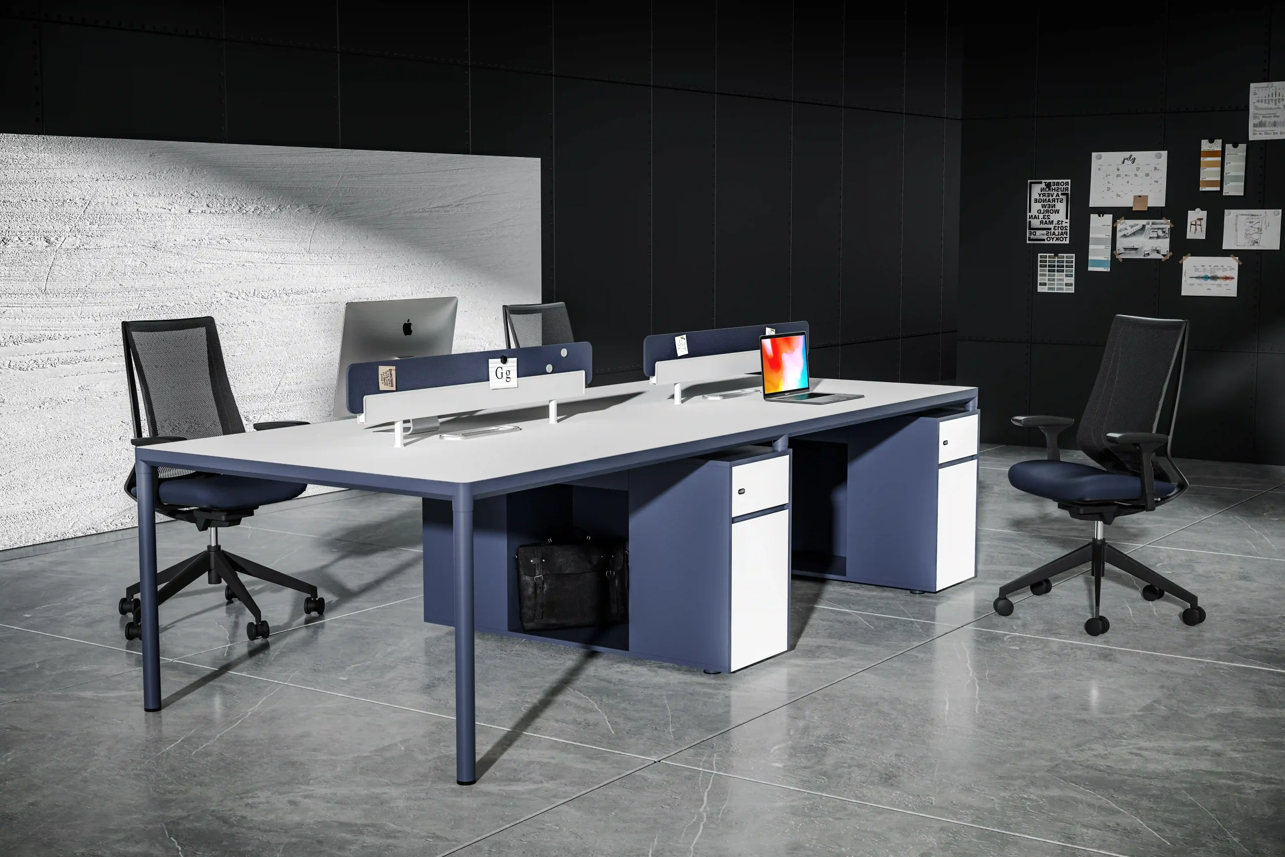 OB series office desk base - 图片 3