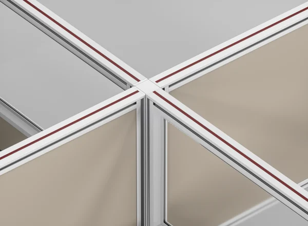 UB30十字接头 UB series office partitions