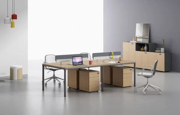中图.2 OC series office desk base